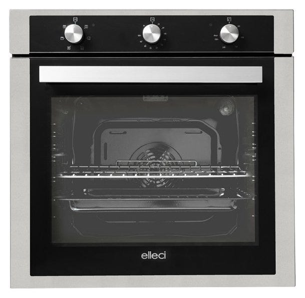Elleci Plano Forno multifunzione cm. 60 - metaltek - aluminium