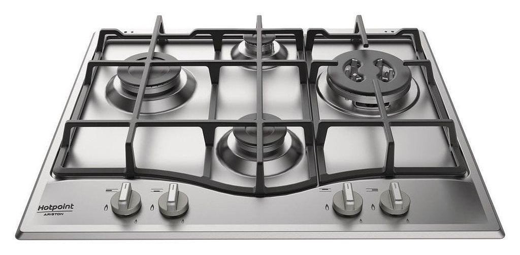Hotpoint Ariston PCN 641 T/IX/HAR Piano cottura a gas da incasso cm 59 - inox