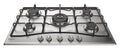 Hotpoint Ariston PCN 752 T/IX/HAR Piano cottura a gas da incasso cm 75 - inox