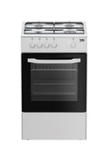 Beko CSG42001FW CUCINA A GAS CON FORNO A GAS - metallo bianco