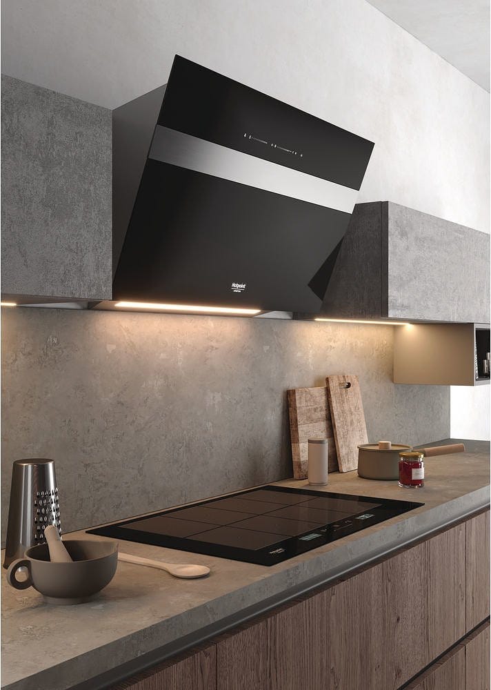 Hotpoint Ariston ACPH 778 C/NE Piano cottura a induzione cm 77 - vetroceramica nero