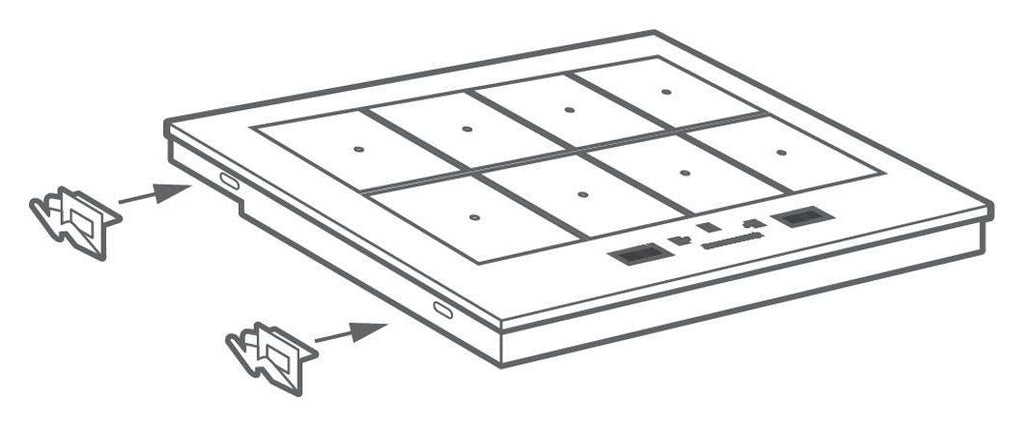 Hotpoint Ariston ACPH 778 C/NE Piano cottura a induzione cm 77 - vetroceramica nero
