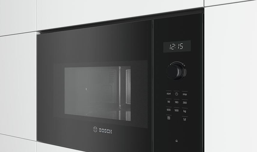 Bosch BFL554MB0 Serie 6 Forno microonde ad incasso cm 60 x h 38 - nero