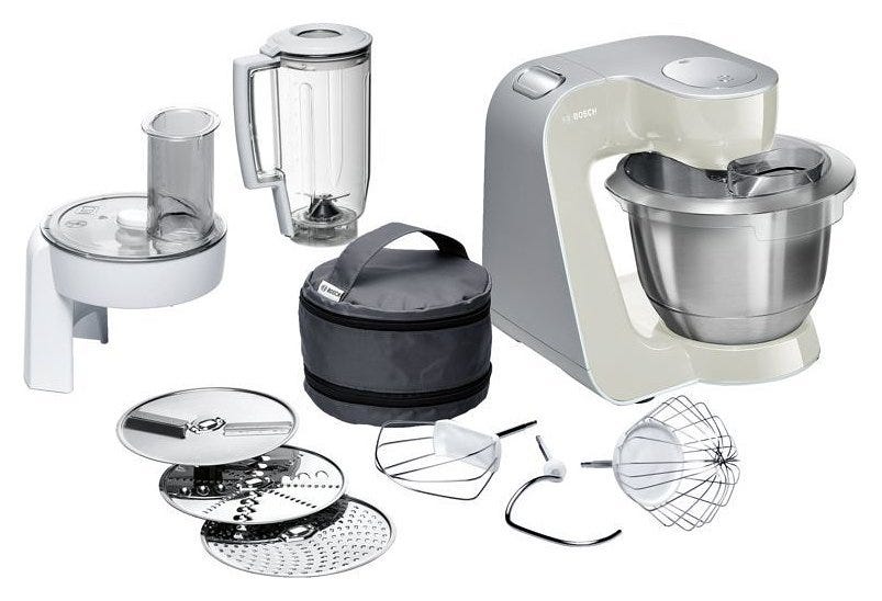 Bosch MUM58L20 CreationLine Robot da cucina multifunzione 3,9 lt - grigio