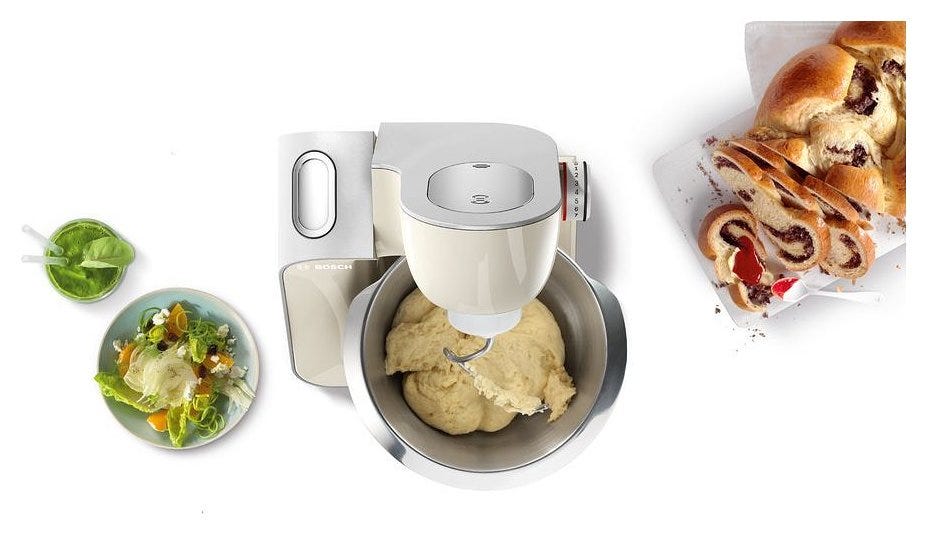 Bosch MUM58L20 CreationLine Robot da cucina multifunzione 3,9 lt - grigio