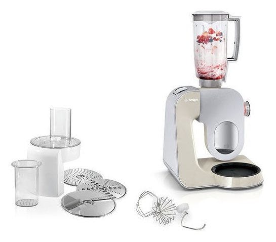 Bosch MUM58L20 CreationLine Robot da cucina multifunzione 3,9 lt - grigio