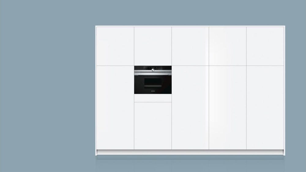 Siemens CD634GAS0 iQ700 Forno compatto a vapore cm. 60 h 45 - nero
