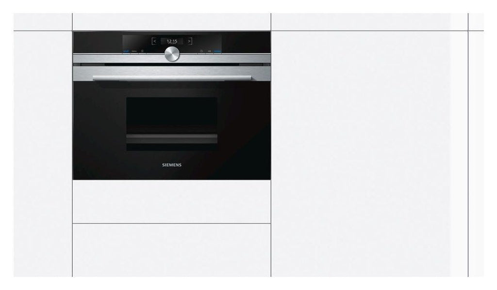 Siemens CD634GAS0 iQ700 Forno compatto a vapore cm. 60 h 45 - nero
