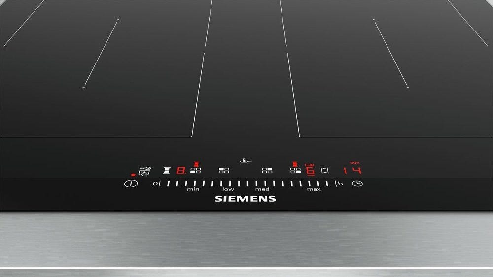 Siemens ED675FQC5E Piano cottura ad induzione cm 60 - nero