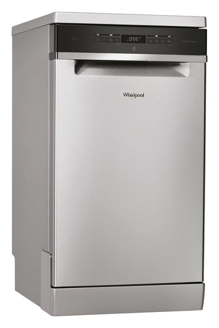 Whirlpool WSFO3O34PFXWP Lavastoviglie a libera installazione cm. 45 - 10 coperti - inox