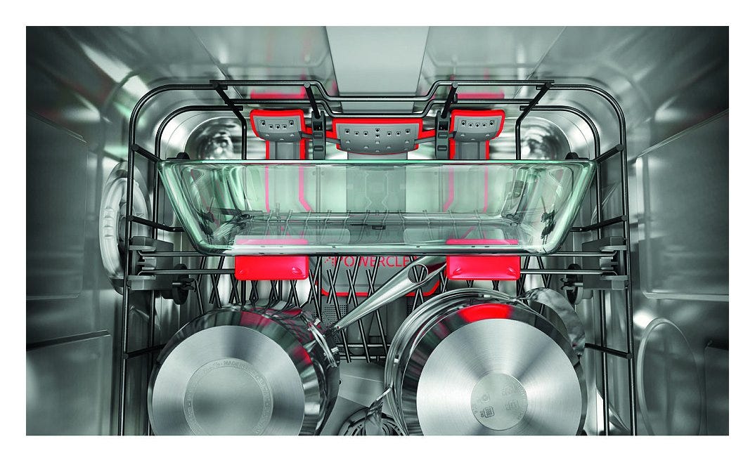 Whirlpool WSFO3O34PFXWP Lavastoviglie a libera installazione cm. 45 - 10 coperti - inox