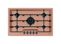 Foster 7601 866 KE Copper Piano cottura a gas cm 80 - filotop - acciaio Copper