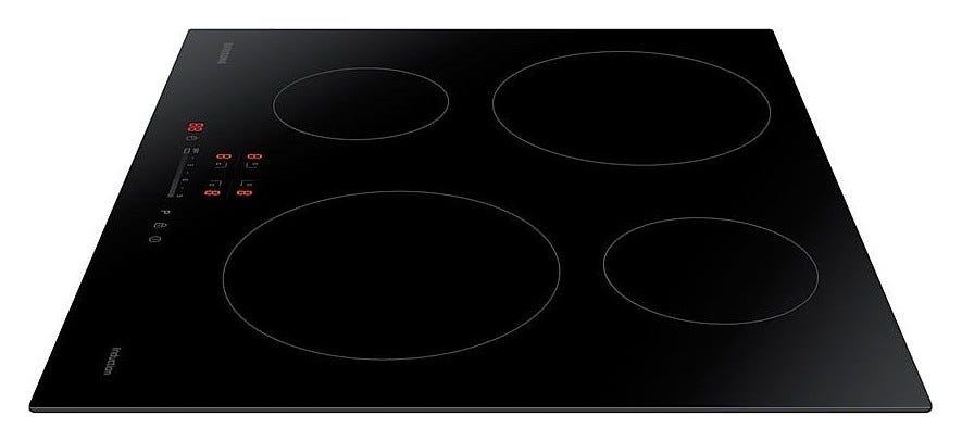 Samsung NZ64H37070K Piano cottura induzione cm. 60 - vetroceramica nero