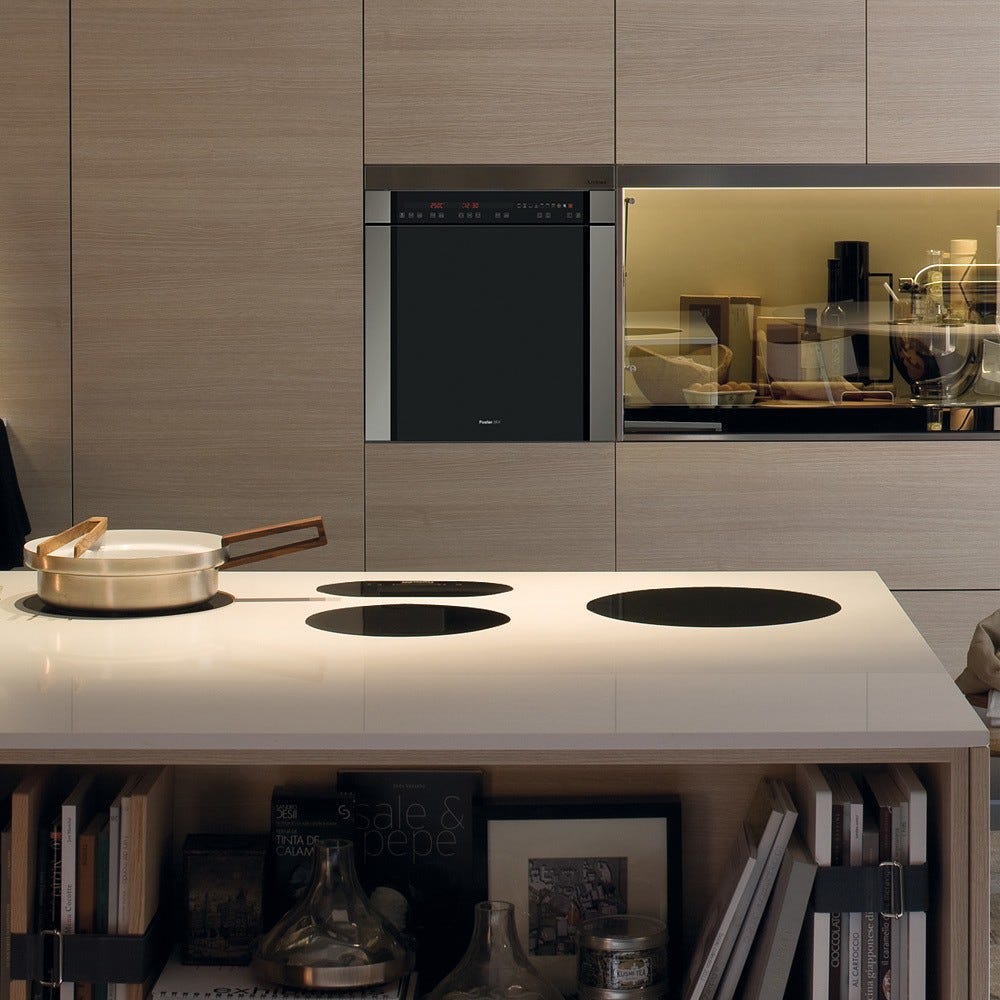 Foster 7361 270 Modular Induction Piastra ad induzione diametro cm 27 - filotop - cristallo nero