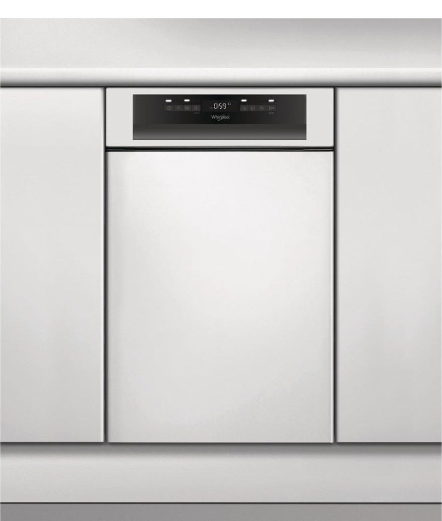Whirlpool WSBO 3O34 PF X Lavastoviglie da incasso cm. 45 - coperti 10 - inox