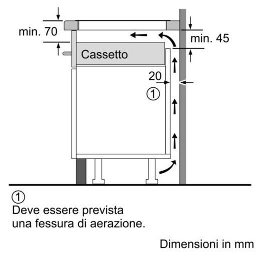 Bosch PXY801DW4E Serie 8 Piano cottura a induzione cm 80 - vetroceramica nero