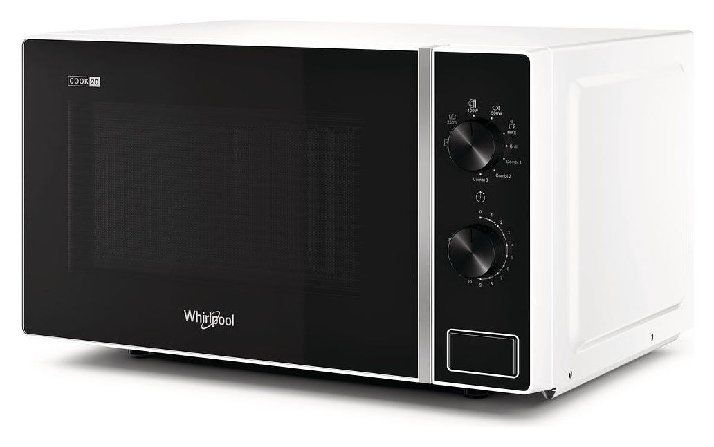 Whirlpool MWP103W Forno a microonde a libera installazione cm. 46 - bianco