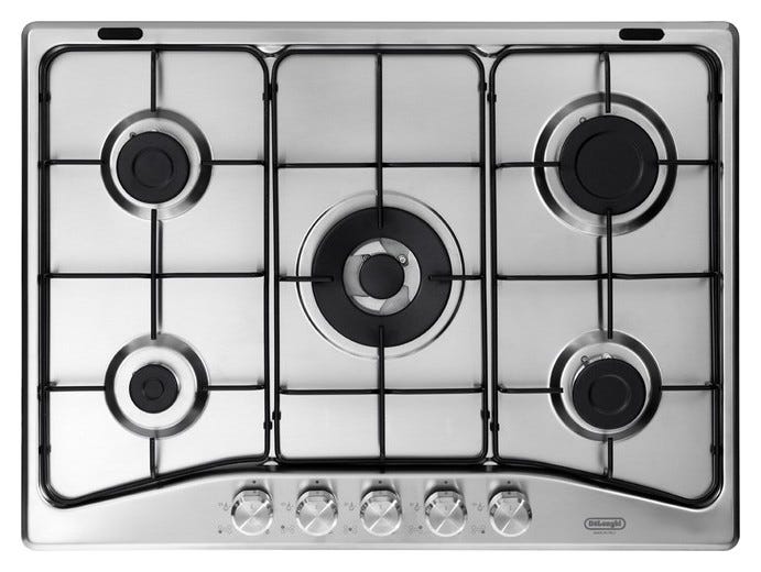 De Longhi DFI57ASV Design Piano cottura a gas cm68 - inox