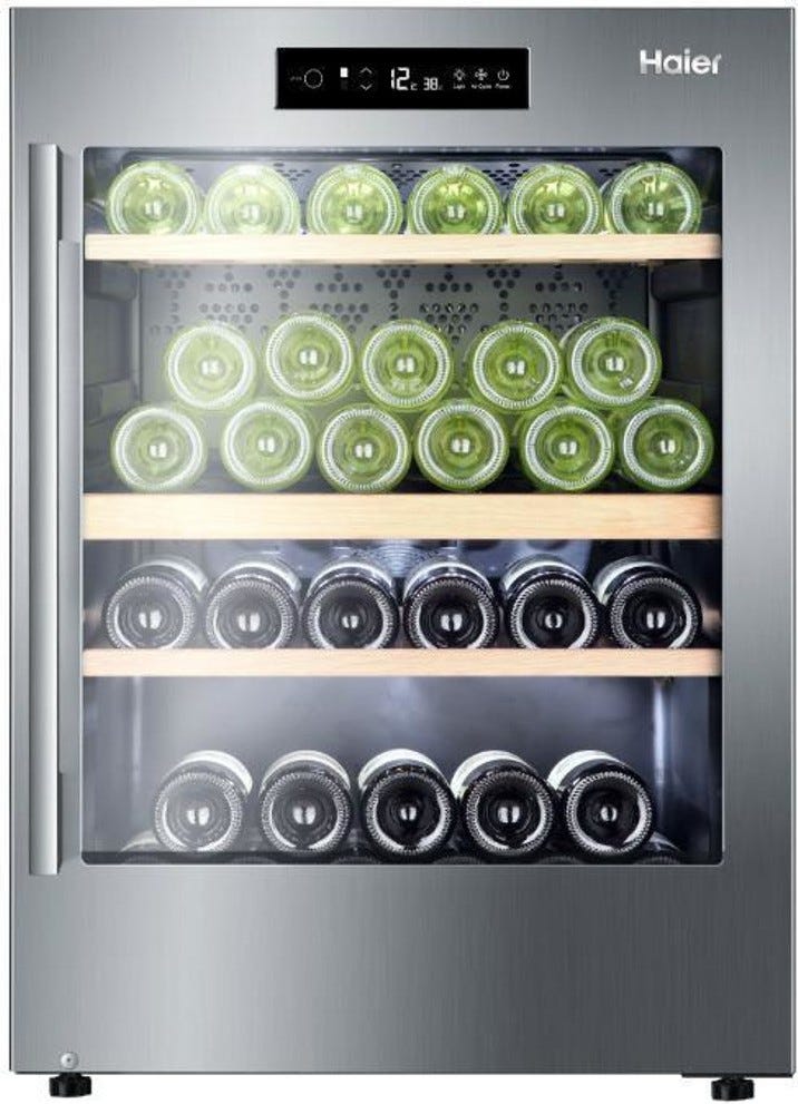 Haier WS50GDAI Cantina vino cm. 60 h. 82 - 50 bottiglie - inox