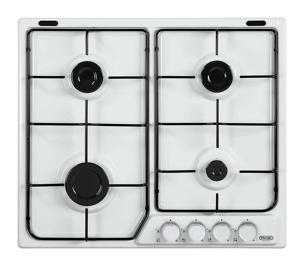 De Longhi FFB46ASV Family Piano cottura a gas cm 58 - bianco