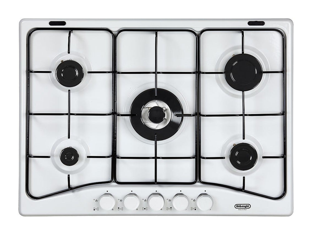 De Longhi FFB57ASV Family Piano cottura a gas cm 68 - bianco