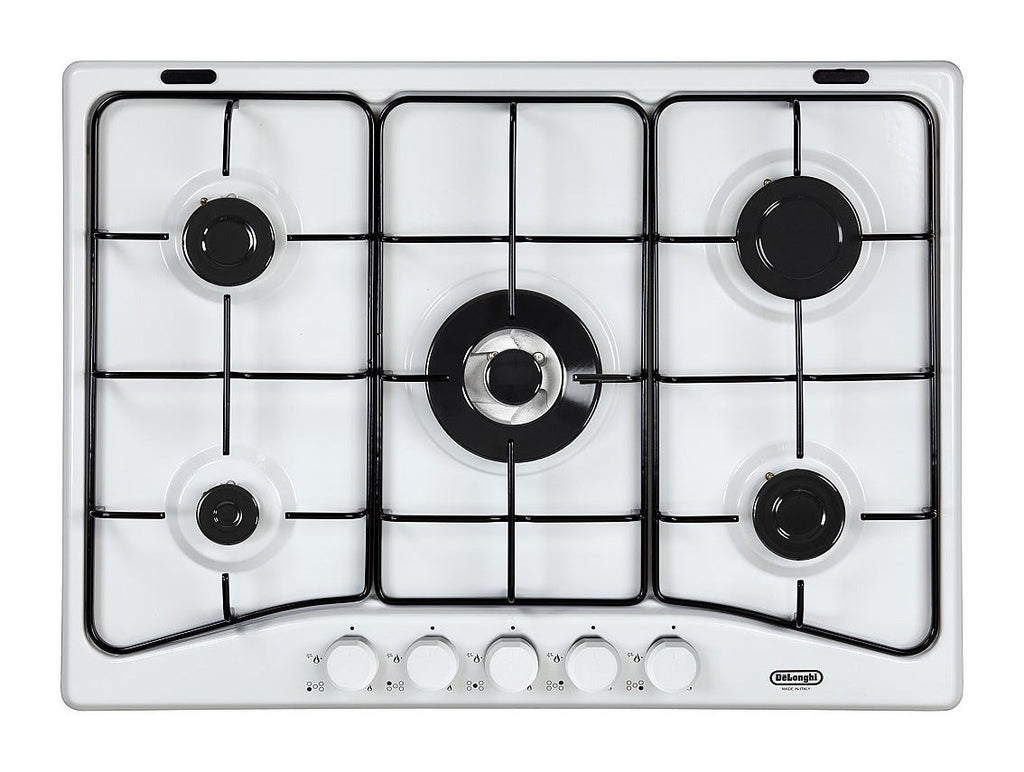 De Longhi FFB57ASV Family Piano cottura a gas cm 68 - bianco