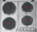 De Longhi FFI46ER Family Piano cottura elettrico cm 58 - inox