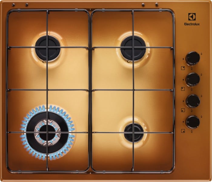 Electrolux EGS6414T Piano cottura a gas - cm 60 - terre de france