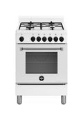 La Germania AMN664EBV/24 Americana Cucina cm. 60 bianco 4 fuochi a gas - forno singolo elettrico