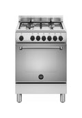 La Germania AMN664EXV/24 Americana Cucina cm. 60 inox 4 fuochi a gas - forno singolo elettrico