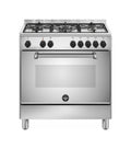 La Germania AMN855EXV/24 Americana Cucina cm. 80 inox 5 fuochi a gas - forno singolo elettrico