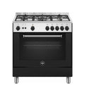 La Germania AMN855GNEV/24 Americana Cucina cm. 80 nero 5 fuochi a gas - forno singolo a gas