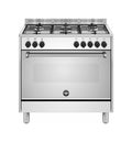 La Germania AMN965EXV/24 Americana Cucina cm. 90 inox 5 fuochi a gas - forno singolo elettrico