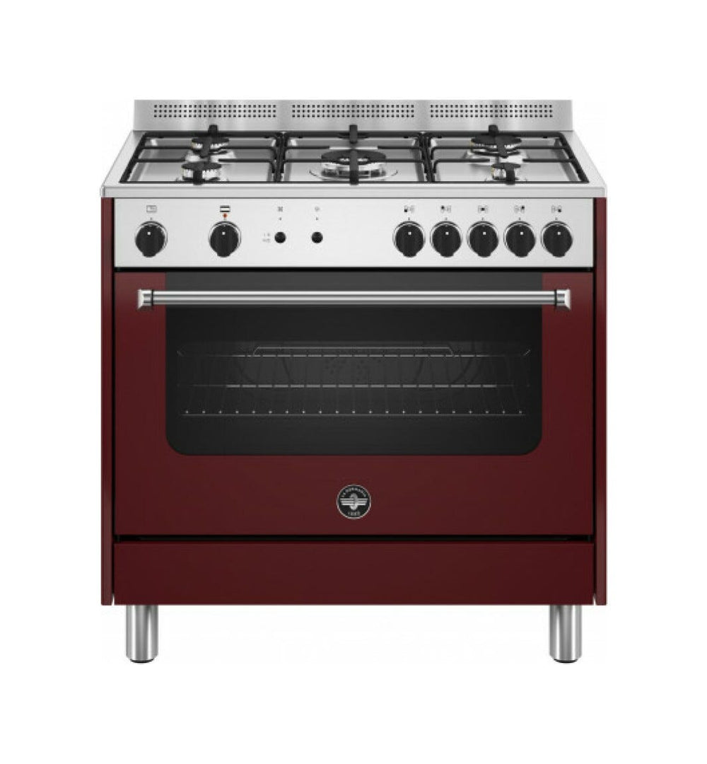 La Germania AMN965GVIV Americana Cucina cm. 90 vino 5 fuochi a gas - forno singolo a gas