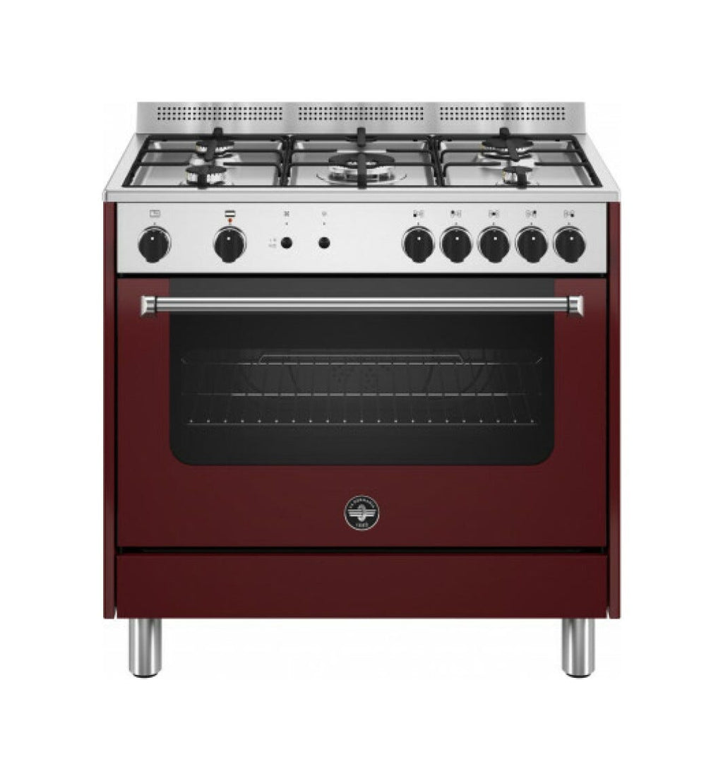 La Germania AMN965GVIV Americana Cucina cm. 90 vino 5 fuochi a gas - forno singolo a gas