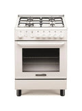 La Germania S64041WT/19 Cucina cm. 60 bianco 4 fuochi a gas - forno elettrico statico