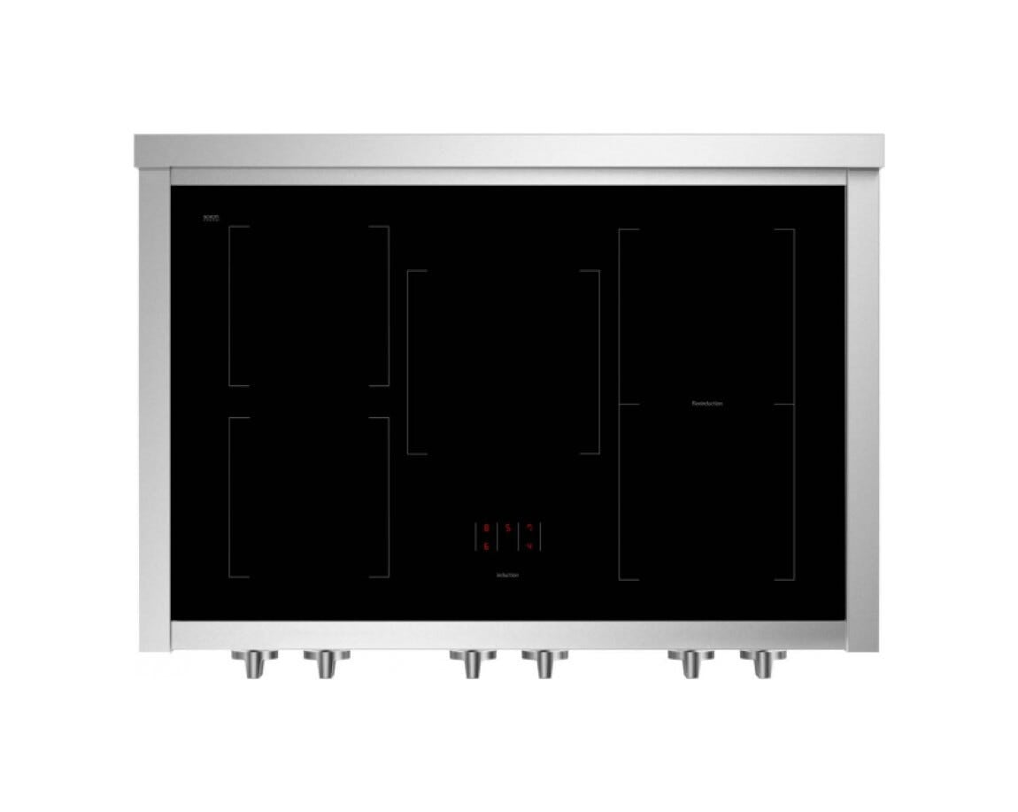 Steel Genesi 100/3 GQ10SFF Genesi 100-3 Cucina da accosto 100 cm, triplo forno elettrico, acciaio inox AISI 304, 5 combinazioni piano cottura