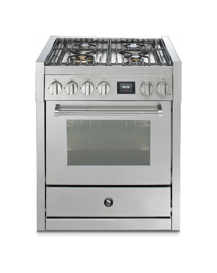 Steel Genesi 70 GQ7S Genesi 70 Cucina da accosto, 70 cm inox, forno Combi-Steam 70 L, 11 funzioni, 2 varianti piano cottura (gas e induzione)