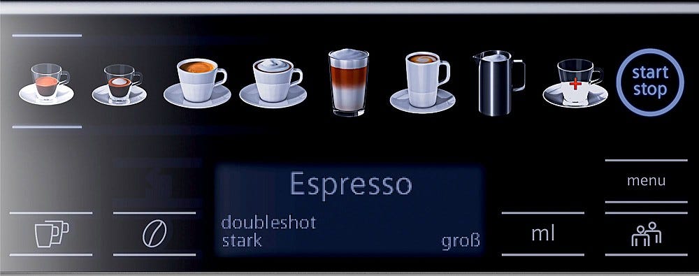 Siemens TE657M03DE EQ.6 plus s700 Macchina da caffè - inox