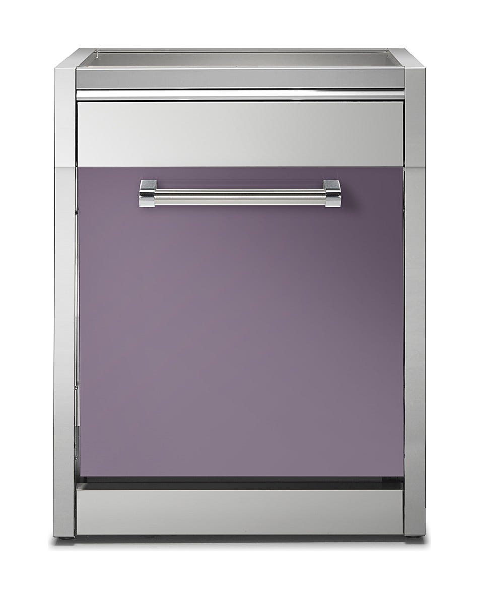Steel Genesi GQLS-7 Genesi Lavastoviglie 70 cm, 15 coperti, piano di lavoro integrato, acciaio inox