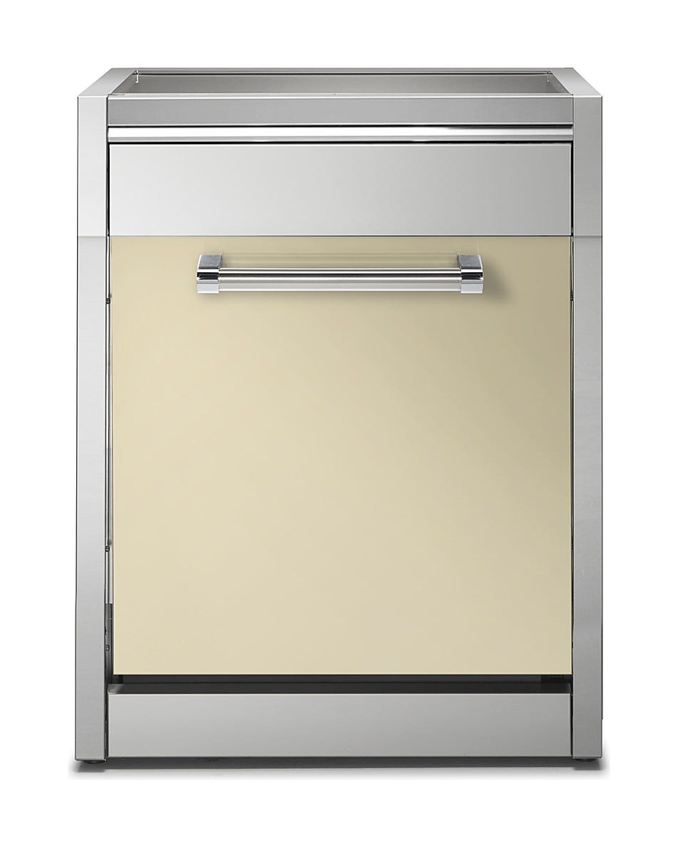 Steel Genesi GQLS-7 Genesi Lavastoviglie 70 cm, 15 coperti, piano di lavoro integrato, acciaio inox
