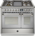 Steel Ascot 100 AQ10SF Ascot 100 Cucina da accosto 100 cm, doppio forno combi-steam, piano a gas o induzione