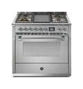 Steel Ascot 90 AQ9S Ascot 90 Cucina da accosto 90 cm, forno Combi-Steam 91 lt, piano cottura a gas o induzione, acciaio inox