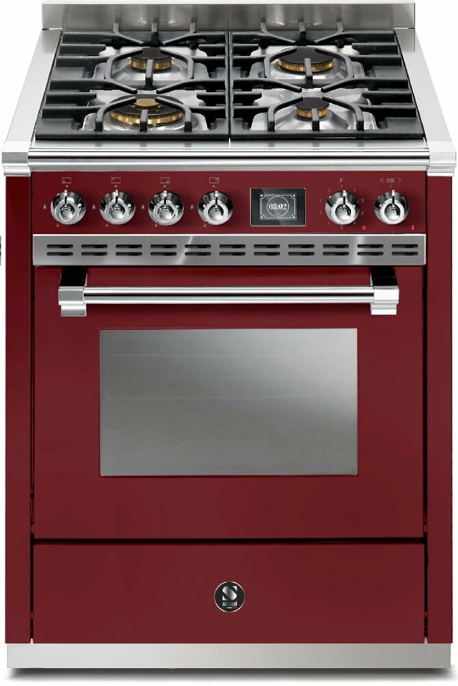 Steel Ascot 90 AQ9S Ascot 90 Cucina da accosto 90 cm, forno Combi-Steam 91 lt, piano cottura a gas o induzione, acciaio inox