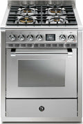 Steel Ascot 70 AQ7S Ascot 70 Cucina da accosto 70 cm, forno Combi-Steam 70 lt, piano cottura a gas o induzione, acciaio inox