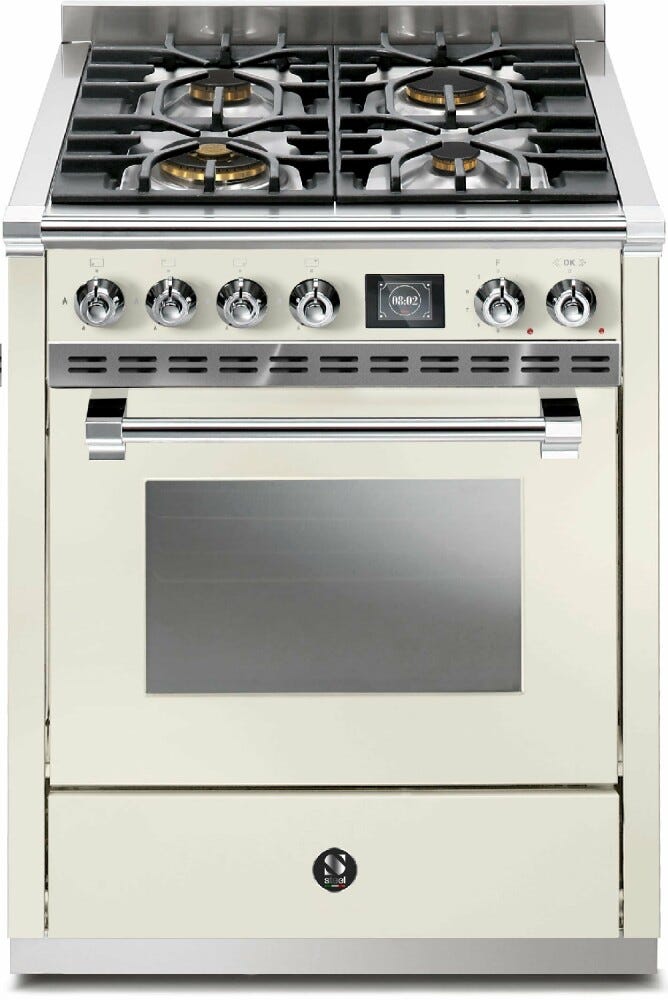 Steel Ascot 70 AQ7S Ascot 70 Cucina da accosto 70 cm, forno Combi-Steam 70 lt, piano cottura a gas o induzione, acciaio inox