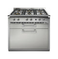 Steel Ascot 90 A9C Cook unit Cook unit piano cottura a gas o induzione, vano stoccaggio, acciaio inox