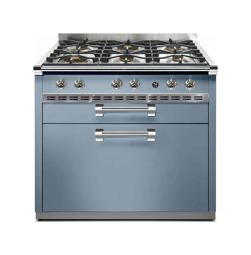 Steel Ascot 90 A9C Cook unit Cook unit piano cottura a gas o induzione, vano stoccaggio, acciaio inox