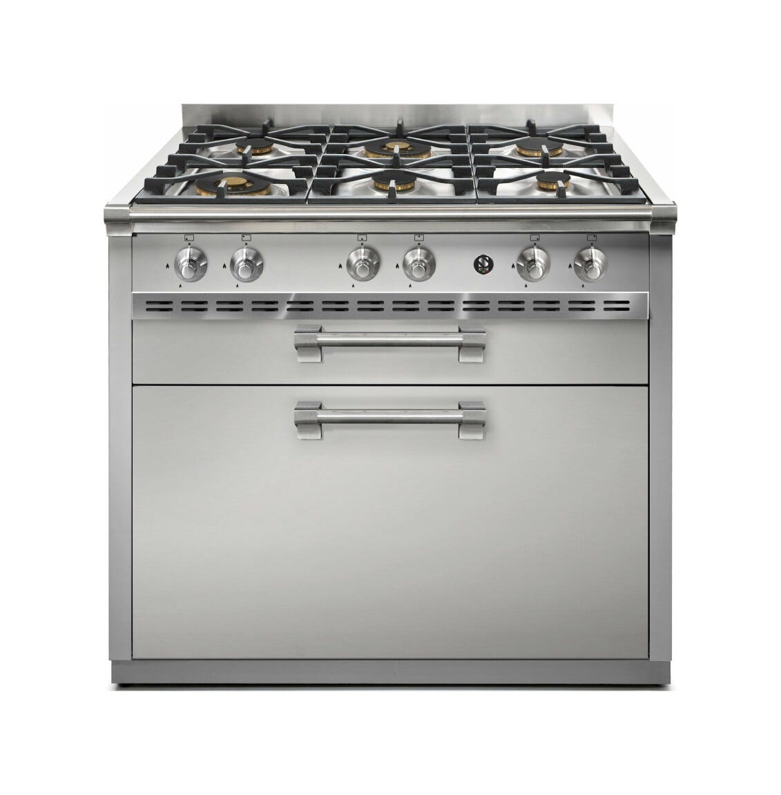 Steel Ascot 90 A9C Cook unit Cook unit piano cottura a gas o induzione, vano stoccaggio, acciaio inox