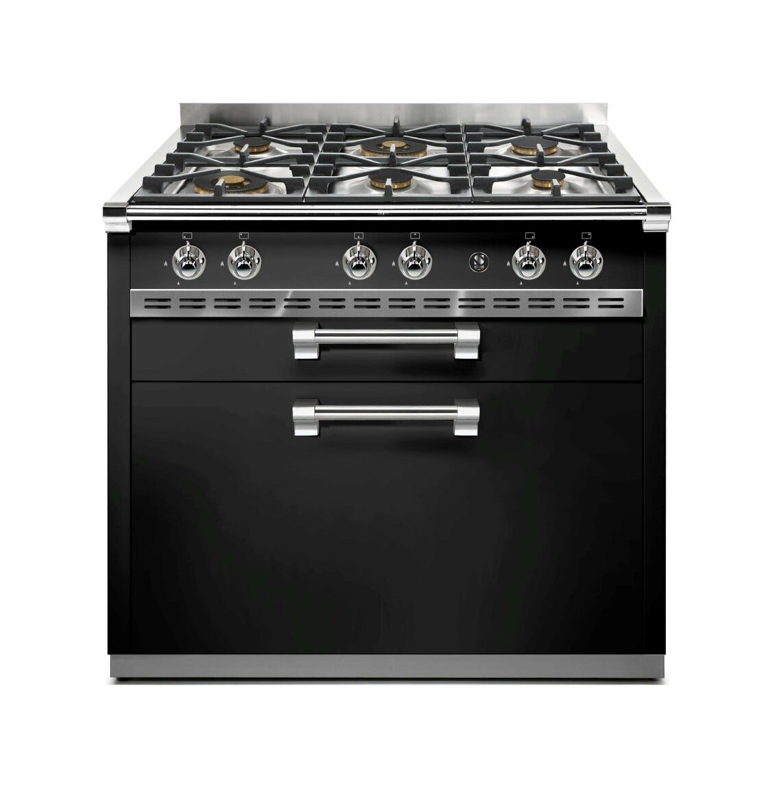Steel Ascot 90 A9C Cook unit Cook unit piano cottura a gas o induzione, vano stoccaggio, acciaio inox